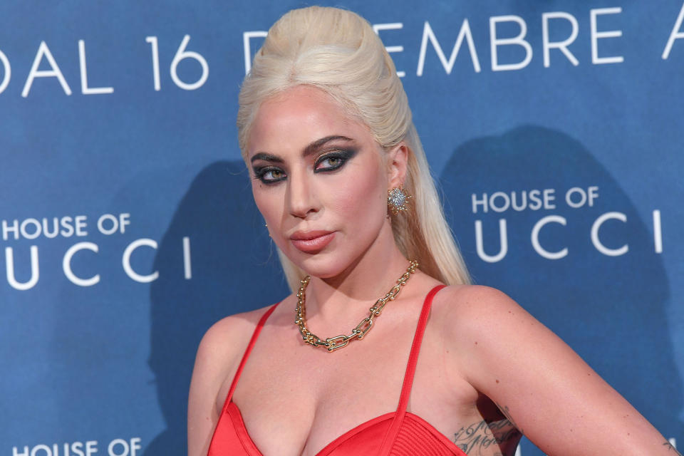 Lady Gaga Premiere of the movie -House of Gucci- Milan, Italy 13th November 2021 (Photo by SGP/Sipa USA)Italia id 126824_001 Not Exclusive