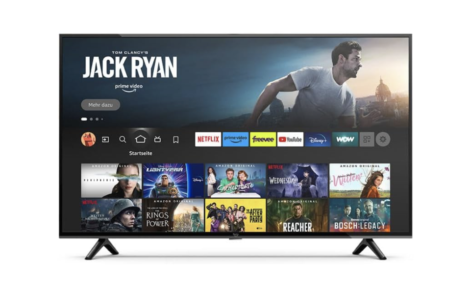 Der Amazon Fire TV-4-Serie Smart-TV bietet 4K Ultra HD-Qualität, unterstützt durch Technologien wie HDR10 und HLG. (Bild: Amazon)