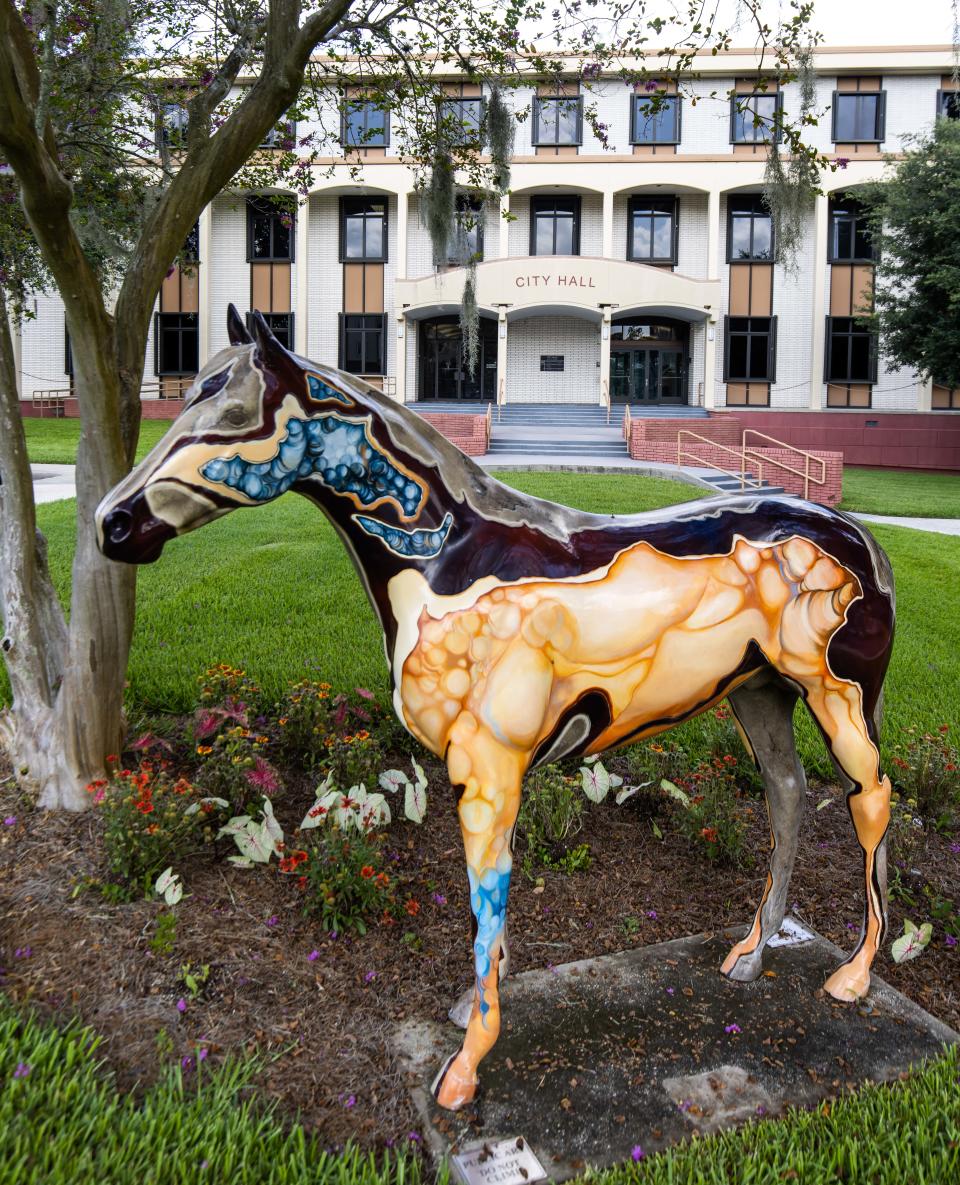 Exterior of Ocala City Hall Friday morning, July 14, 2023.  [Doug Engle/Ocala Star Banner]2023