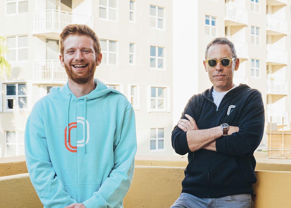 Los co fundadores de Overtime, Zack Weiner y Dan Porter, actual CEO