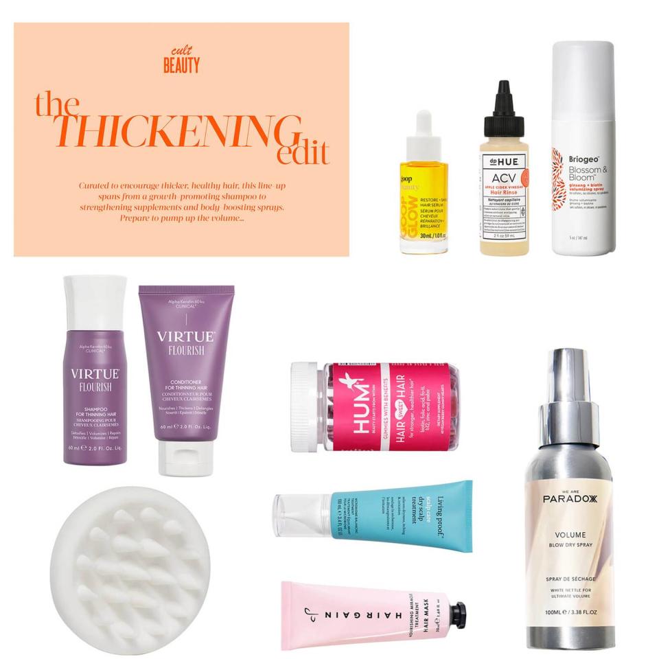 CULT BEAUTY THE THICKENING EDIT 