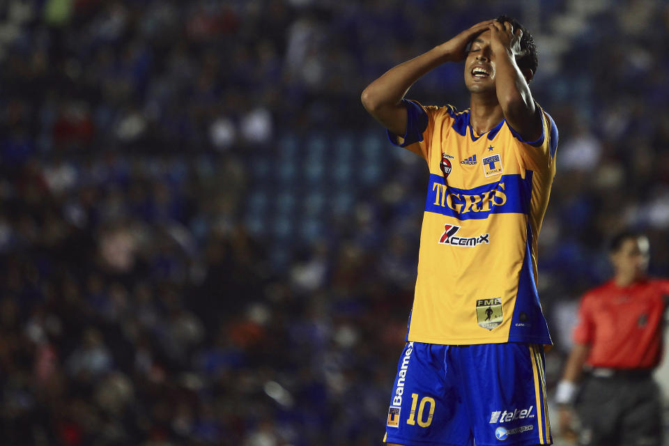 Elías Hernández no pudo destacar con los Tigres de la UANL de Ricardo Ferretti (Foto: Daniel Cardenas/Jam Media/LatinContent via Getty Images)