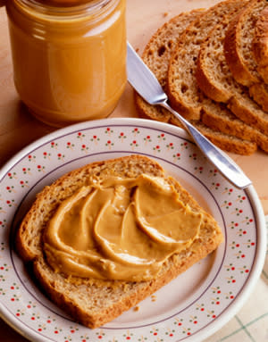 <p>Almond butter, peanut butter or any other kind of nut butter will help boost your iron levels. You can try it recipes like this <a rel="nofollow" href="http://au.lifestyle.yahoo.com/food/recipes/recipe/-/7947620/vegetarian-peanut-satay/" data-ylk="slk:Vegetarian peanut satay.;elm:context_link;itc:0;sec:content-canvas" class="link ">Vegetarian peanut satay.</a></p>