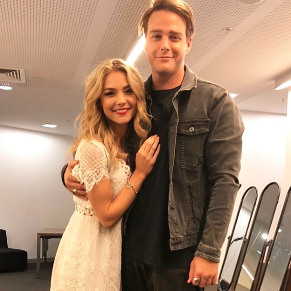 Sam Frost has teased Home and Away fans about her character's new romance with Tim Franklin. Source: Instagram/fro01