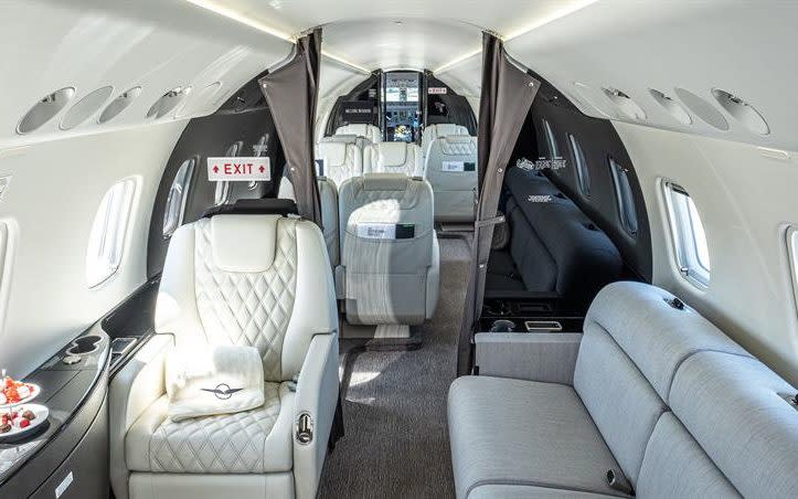 The private jet that will whisk you to Severins in Lech - Fly Victor