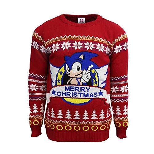 18) Official Sega ‘Classic Sonic’ Knitted Christmas Sweater