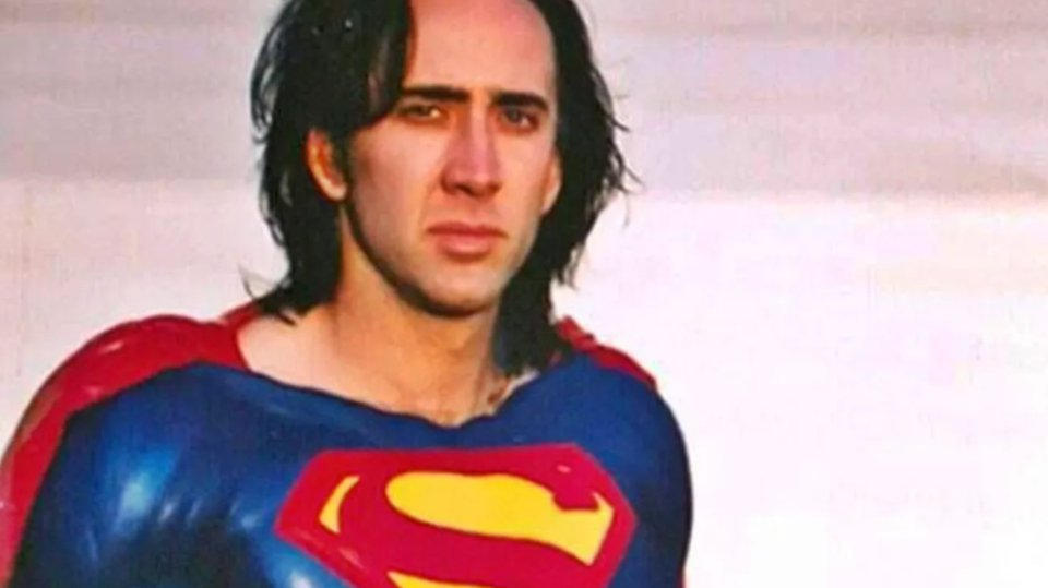 Así se veía Nicolas Cage como Superman