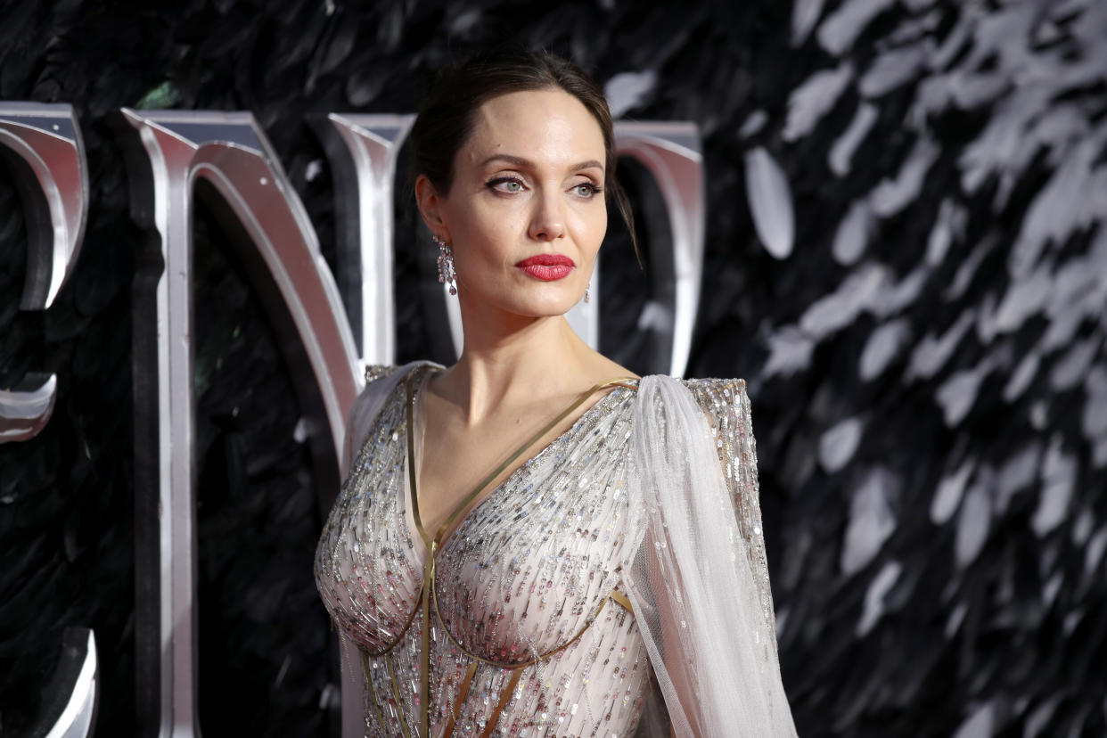 Angelina Jolie is sharing parenting advice during the coronavirus pandemic. (Photo by Mike Marsland/WireImage)