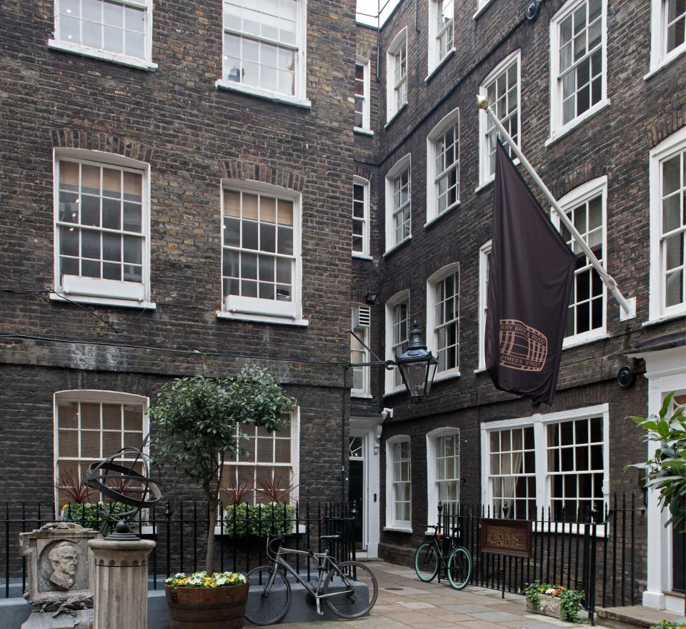 Pickering Place, the city’s smallest square.