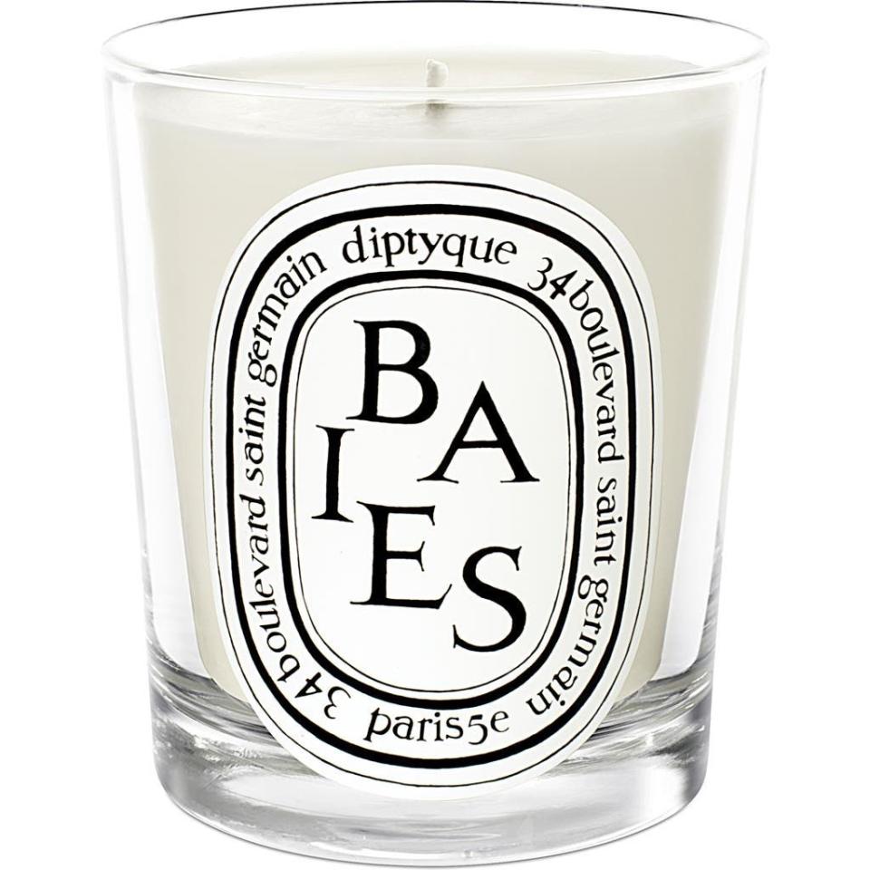Diptyque Baies Scented Candle in Clear Vessel at Nordstrom, Size 6.5 Oz