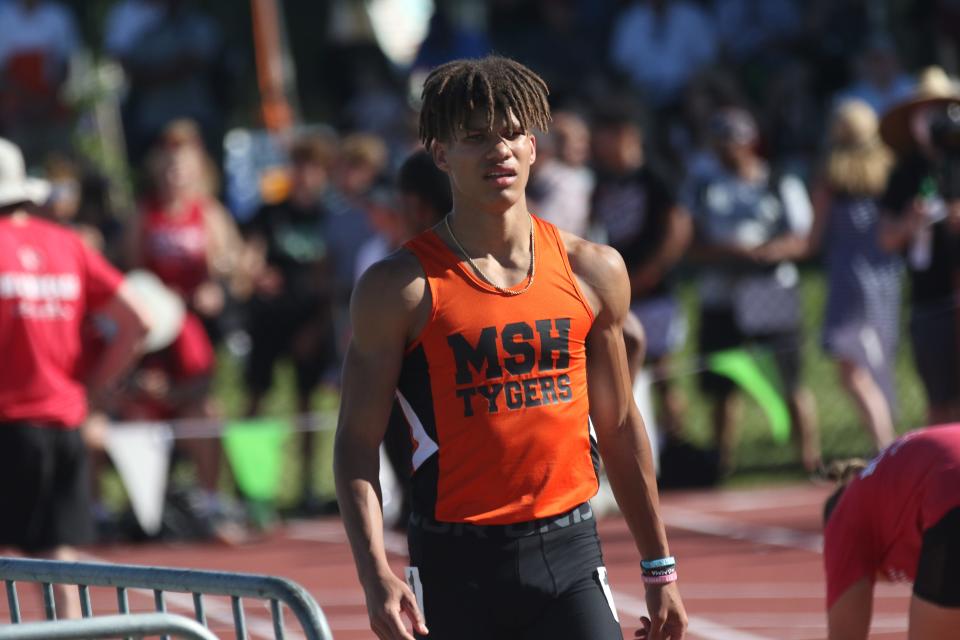 Mansfield Senior Keontez Bradley earned All-Ohio honors in the state 400 meters.