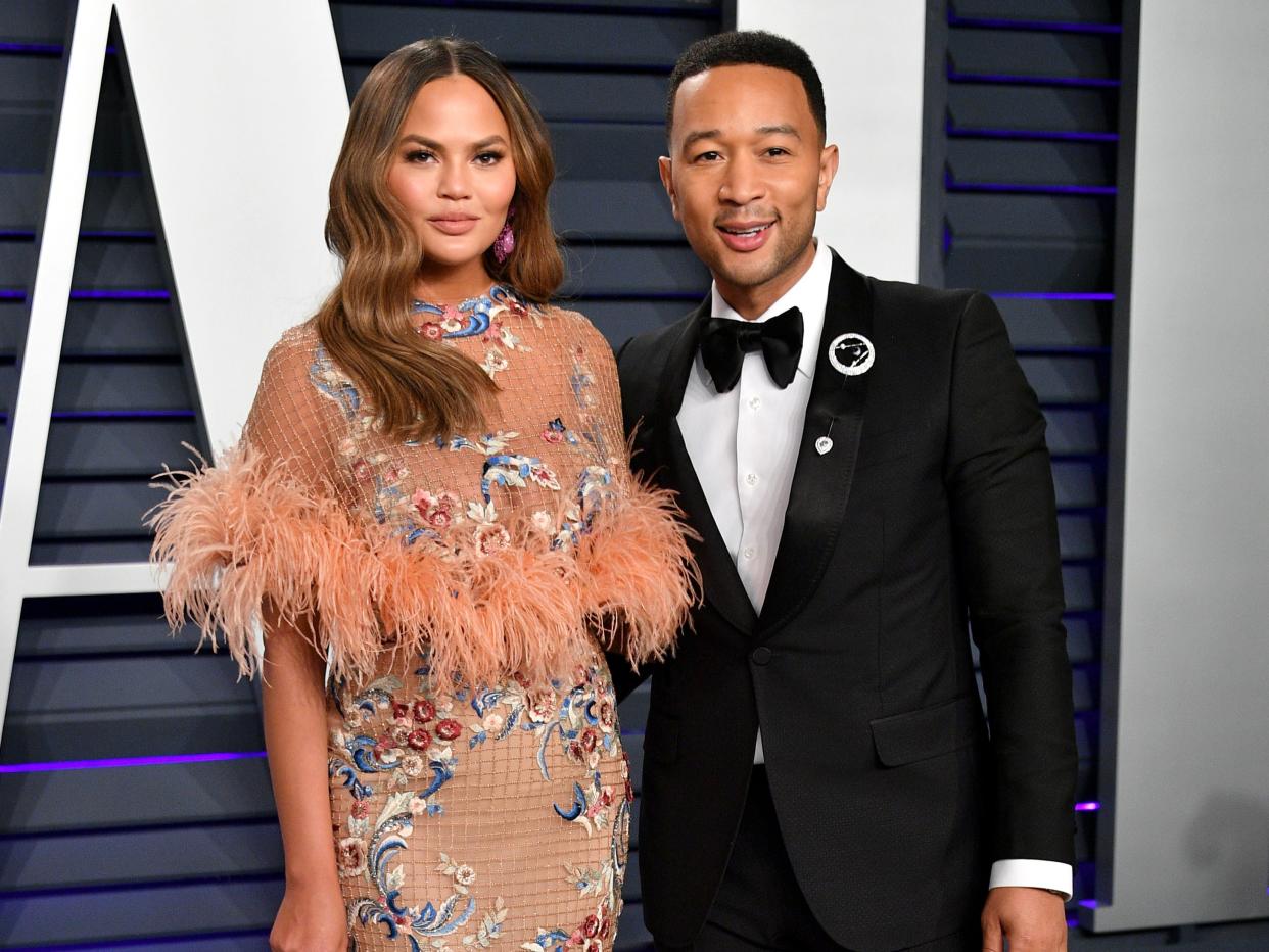 Chrissy Teigen expresses regret over decision not to look at her stillborn son’s face  (Getty Images)