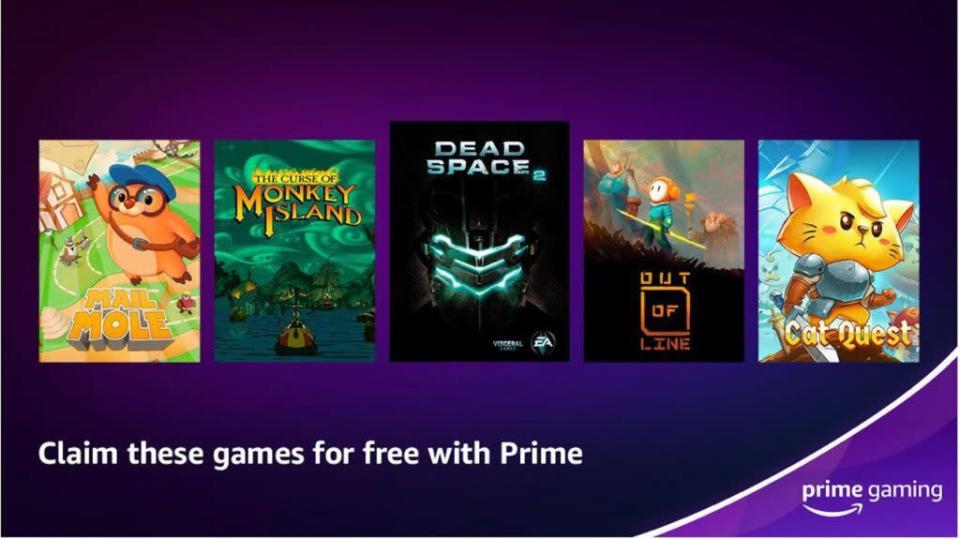 Amazon Prime Gaming en mai // Source : Amazon