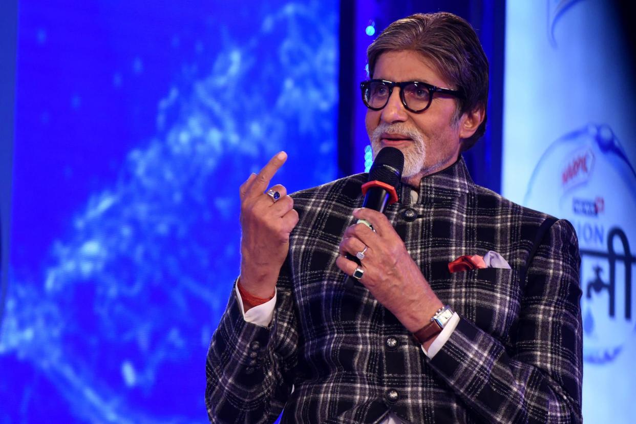 Amitabh Bachchan - Sujit Jaiswal - AFP