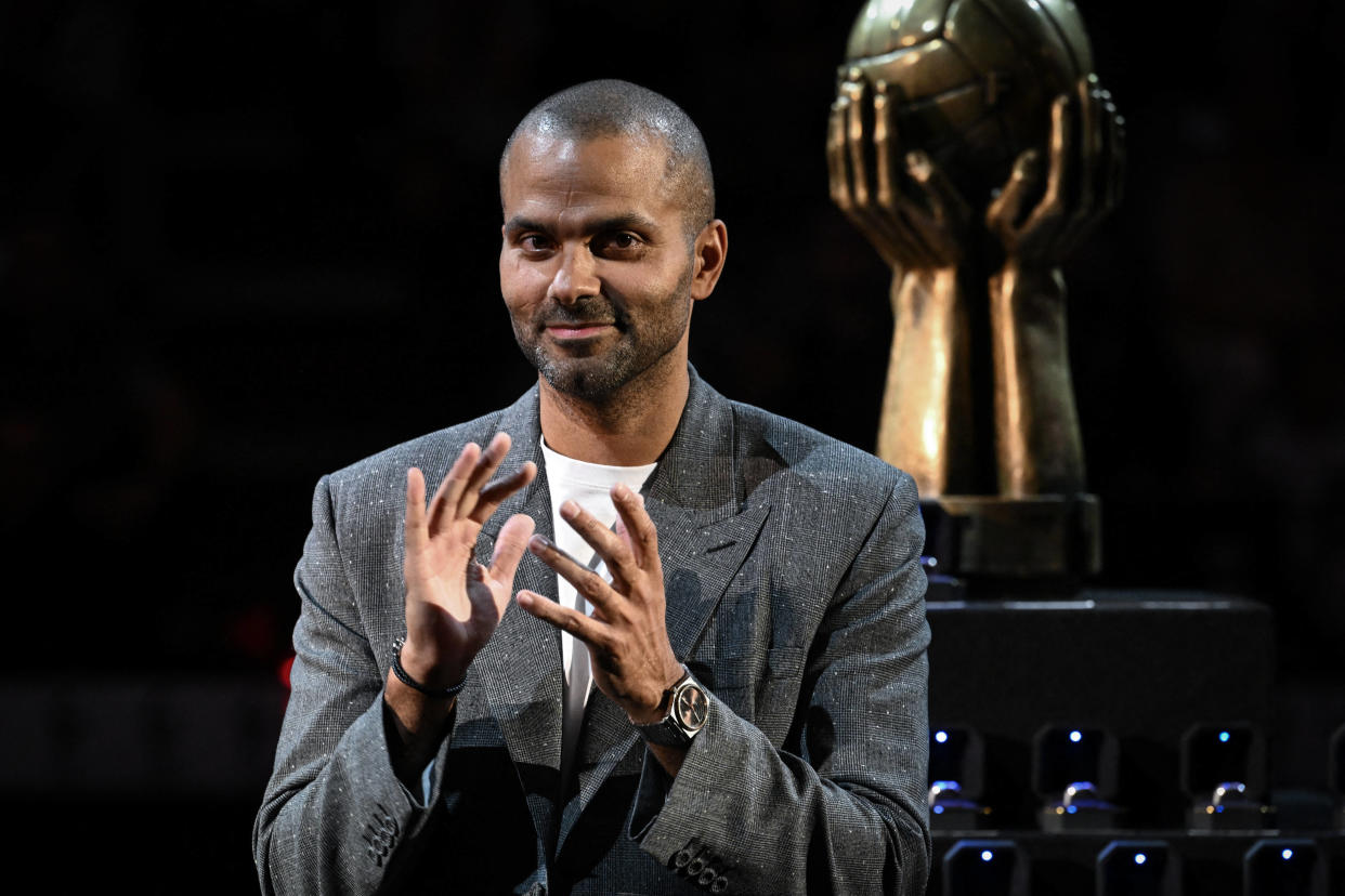 Tony Parker, ici à l’Astroballe Arena de Villeurbanne, le 1er octobre 2022.