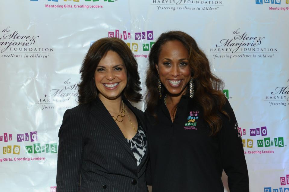 ATLANTA, GA - OCTOBER 28: (L-R) CNN Anchorwoman Soledad O'Brien and Marjorie Harvey attend The Steve & Marjorie Harvey Foundation’s 2nd annual Girls Who Rule The World Mentoring Weekend - Day 1 at Evergreen Marriott Conference Resort on October 28, 2011 in Atlanta, Georgia. (Photo by Moses Robinson/Getty Images for The Steve & Marjorie Harvey Foundation)