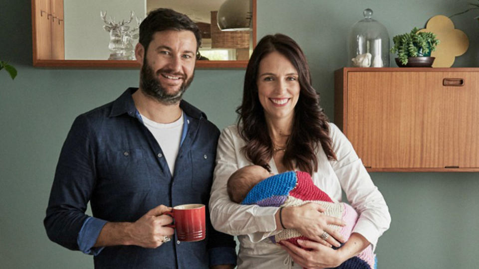 Jacinda shared a relatable moment on Instagram on the eve of daughter Neve's first birthday. Photo: Getty Images