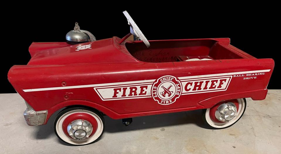 A Murray Fire Chief car is one of the items on sale at the Washington County Museum of Fine Arts’ annual Treasure Sale fundraiser, set for Nov. 3, 4, 5 and 7, at the Washington County Museum of Fine Arts, 401 Museum Drive in Hagerstown.