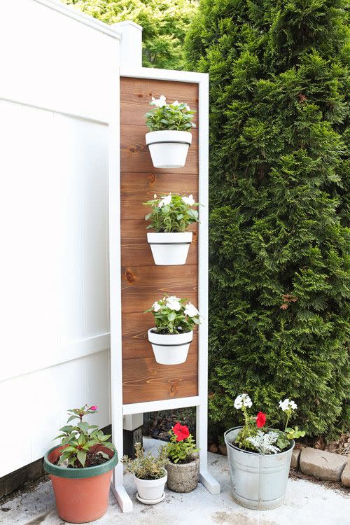 best backyard decor vertical plant stand