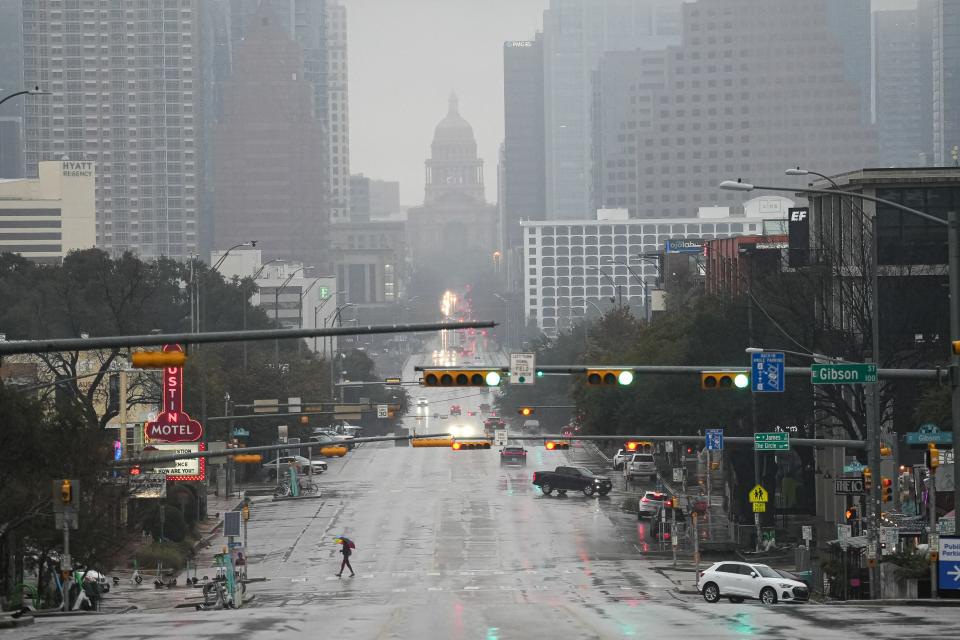 Rain is in the forecast, but most Austinites are hoping the weather isn't like this for next Monday's total solar eclipse.