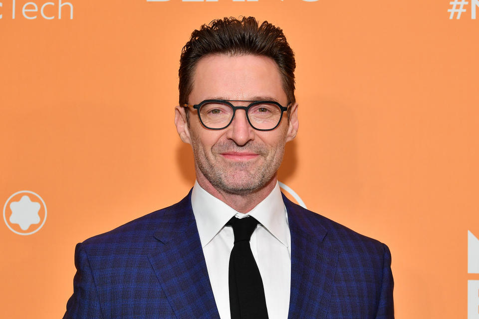 NEW YORK, NEW YORK - MARCH 10: Hugh Jackman attends the Montblanc MB01 Headphones & Summit 2+ Launch Party at World of McIntosh on March 10, 2020 in New York City. (Photo by Dia Dipasupil/WireImage)