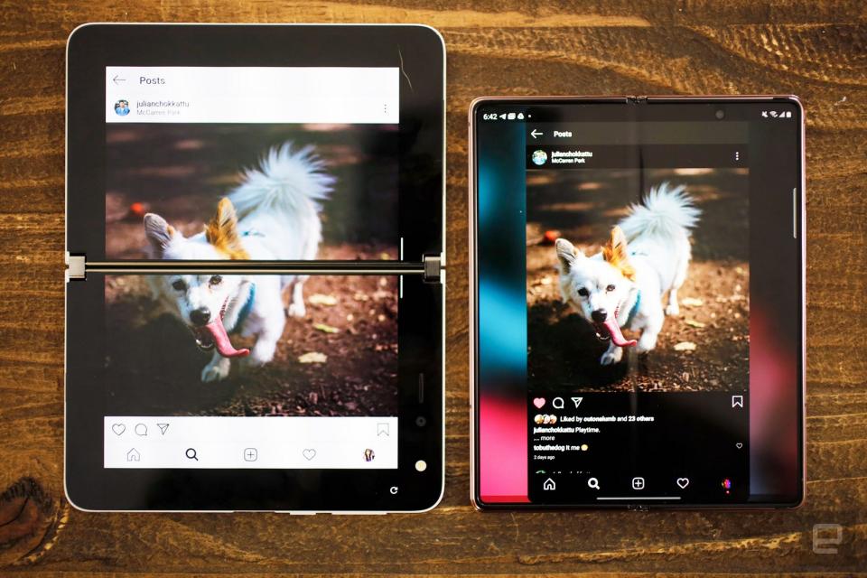 Microsoft Surface Duo, Axget review