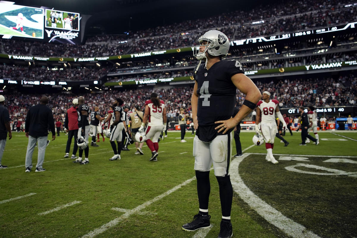 NFL: Arizona Cardinals score 22 straight points to stun Las Vegas Raiders  in overtime