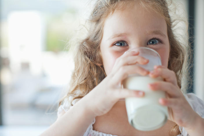 Drinking milk made ancient humans bigger and bulkier (Getty) 