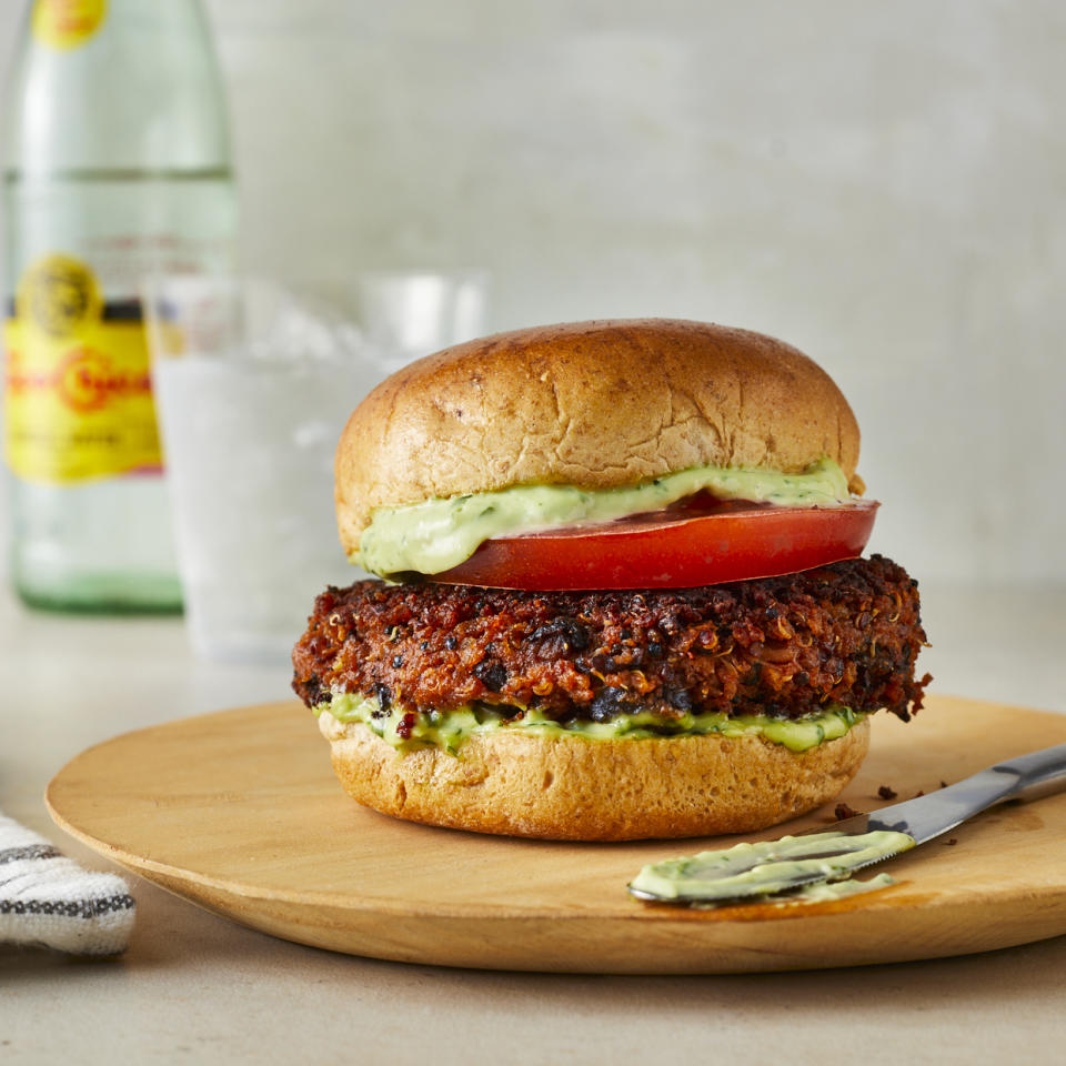 Vegan Black Bean Burgers