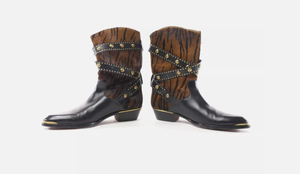 Versace cowboy boots