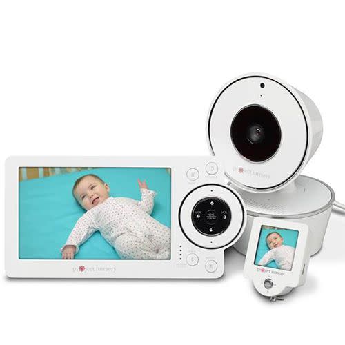 Project Nursery 5-Inch-High Definition Baby Monitor System with 1.5-Inch Mini Monitor