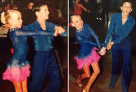 <p>'Dancing With the Stars’ judge Julianne Hough, with her childhood friend who’s now a pro on the reality competition, Mark Ballas: “#tbt to back in my competitive Latin days with my partner @markballas in London… Wow!!! I was such a baby and yet I felt sooooooooooo mature! Haha look at all that makeup and fake tan… Not to mention the boob cups that had nothing to fill them out… I mean I was 10yrs old!” -<a href="https://instagram.com/p/zks_0aCfyr/" rel="nofollow noopener" target="_blank" data-ylk="slk:@juleshough;elm:context_link;itc:0;sec:content-canvas" class="link ">@juleshough</a> (Instagram) <br></p>