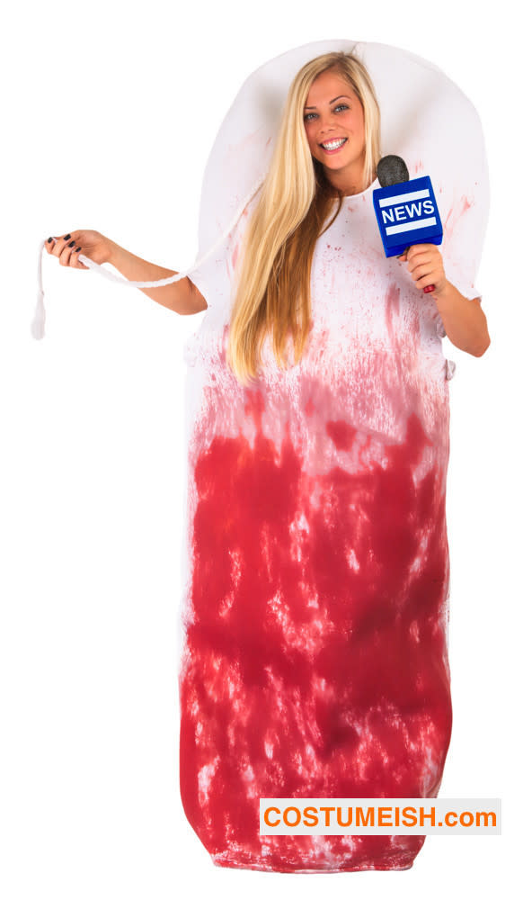 Donald Trump’s sexist comments come in Halloween costume form as the Foxy Megyn Bloody Tampon.