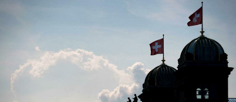 Le Parlement suisse.  - Credit:FABRICE COFFRINI / AFP