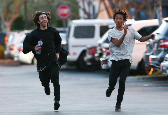 Willow Smith jets into Paris with brother Jaden