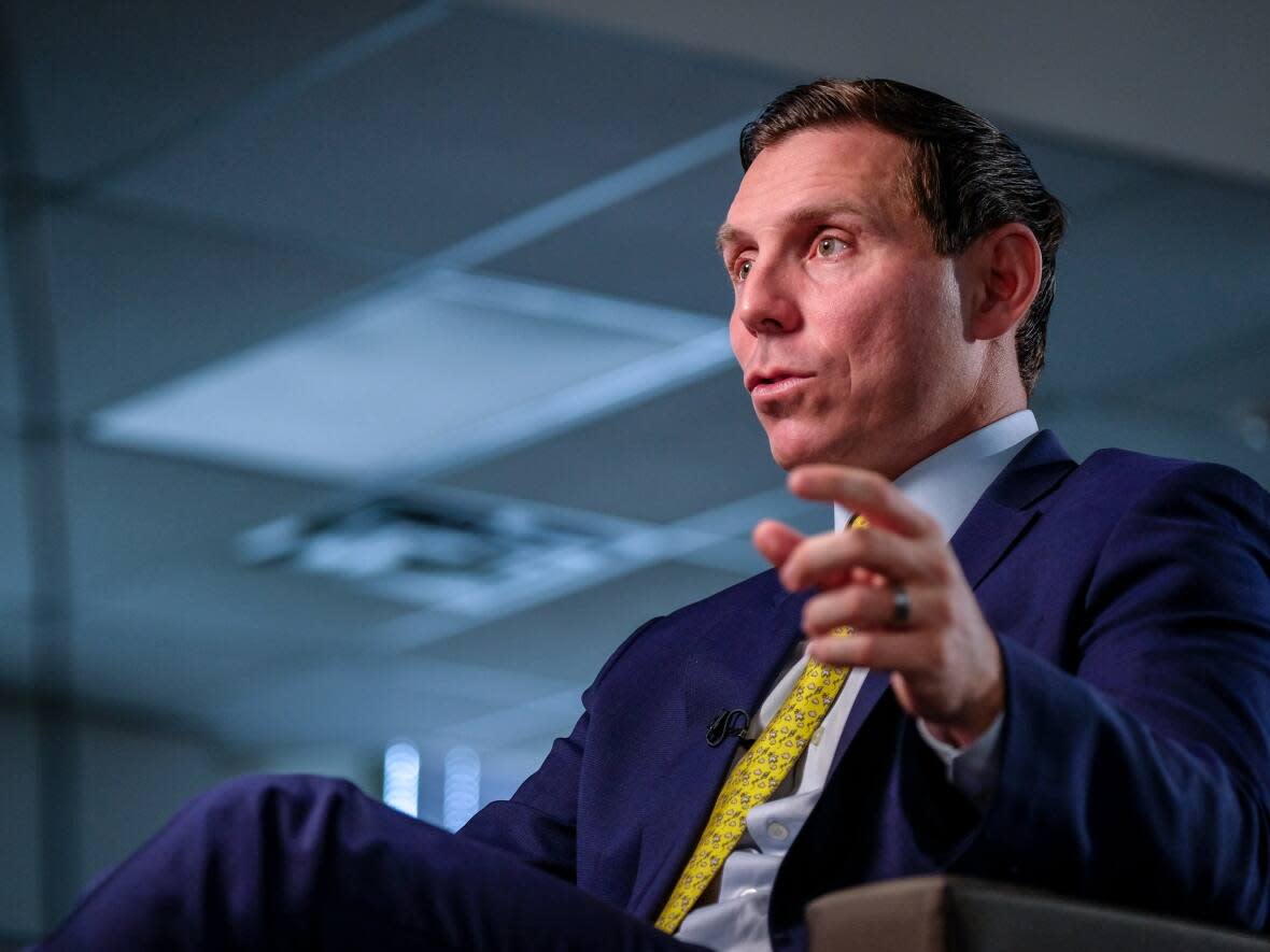 Brampton Mayor Patrick Brown said he wants the details of the settlement to be made public and a future ban on 'hush payments' put into place. (Evan Mitsui/CBC - image credit)