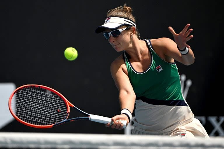 Nadia Podoroska ingresó al cuadro principal del Masters 1000 de Indian Wells como lucky loser, en reemplazo de Paula Badosa