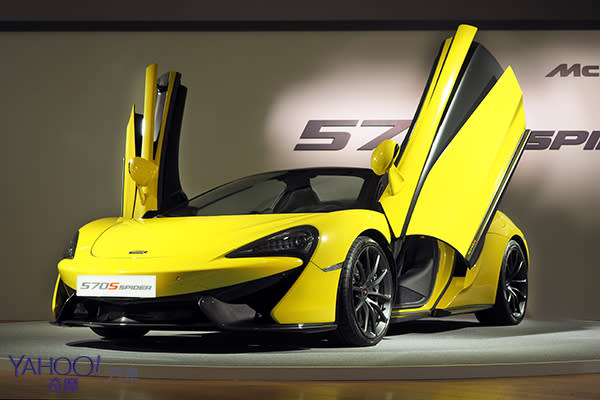 振翅高飛、舍我其誰？McLaren 570S Spider率性抵台