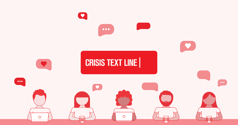 Screenshot:  Screengrab from Crisistextline.org (Other)