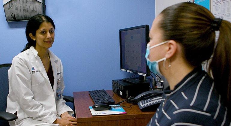 "This study provides compelling evidence about the association between obesity, continued weight gain and development of kidney disease in a large, multi-ethnic cohort" said Dr. Reshmi Srinath (L), an assistant professor in the division of endocrinology, diabetes and bone disease, who was not involved in the study. Photo courtesy of Mount Sinai Health System in New York