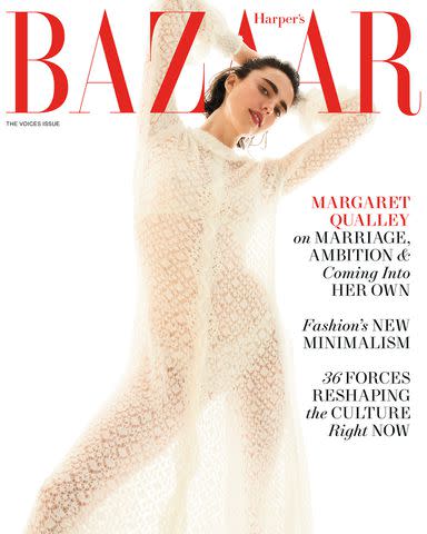 <p>Amy Troost for Harper's BAZAAR</p> Margaret Qualley