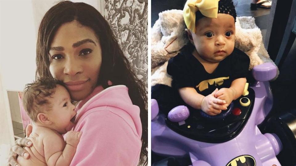 <p>Serena Williams' adorable family album</p>