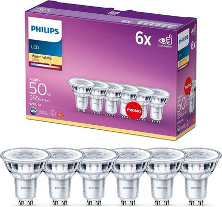 Keep these Philips LED light bulbs in your cupboard for those 'just in case' moments. Plus, they're 46% off!