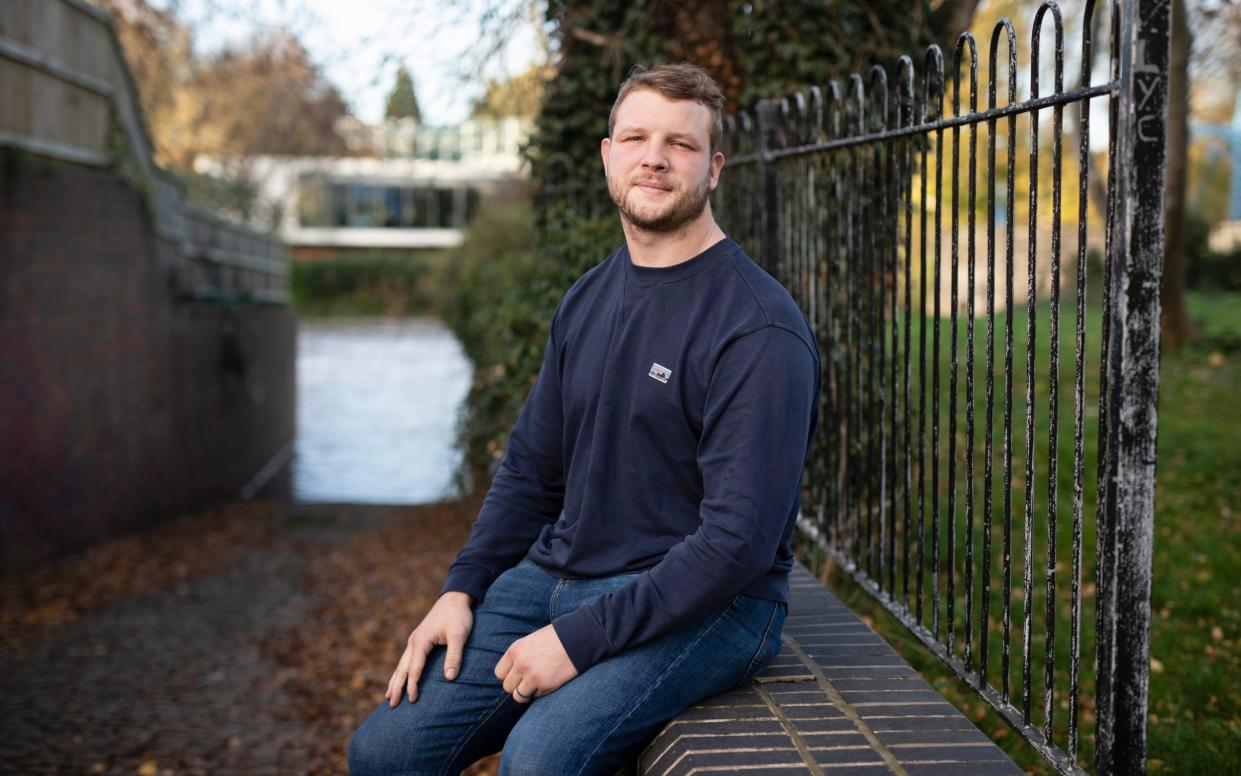 Joe Launchbury, the England rugby player, who has just signed for Harlequins after leaving Wasps - Joe Launchbury exclusive interview: 'The RFU knew of Wasps' demise for years - Andrew Fox/Telegraph