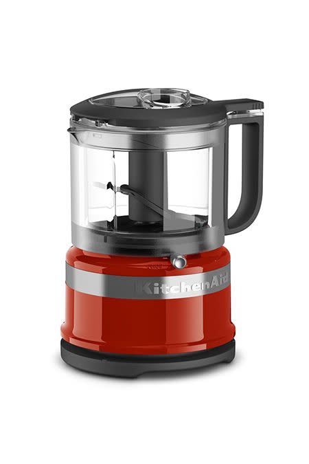 <p>$29</p><p><a class="link " href="https://www.amazon.com/KitchenAid-KFC3516WH-Mini-Processor-White/dp/B01LYV1THJ/?th=1&tag=syn-yahoo-20&ascsubtag=%5Bartid%7C10055.g.1243%5Bsrc%7Cyahoo-us" rel="nofollow noopener" target="_blank" data-ylk="slk:BUY NOW;elm:context_link;itc:0;sec:content-canvas">BUY NOW</a></p><p>If they need a little help cutting up an onion or a handful of herbs, KitchenAid's small but mighty processor will be there.</p>