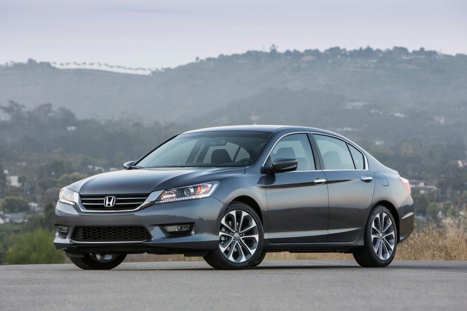 The 2013 Honda Accord.