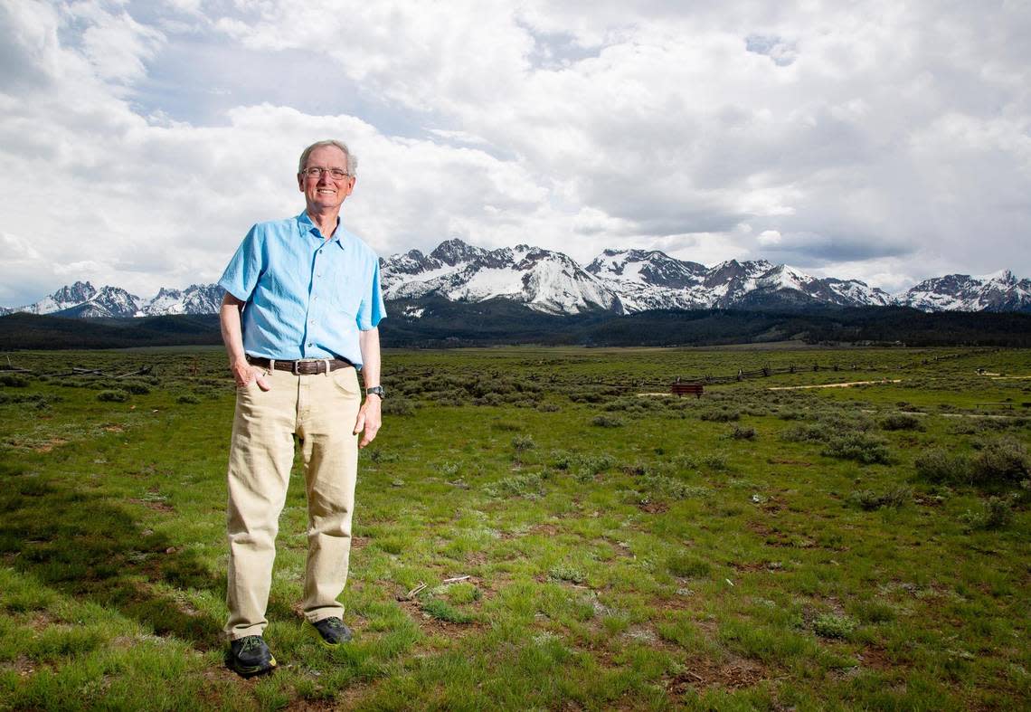 Stanley’s mayor, Steve Botti, worked for the National Park Service for 35 years, mostly at at the National Interagency Fire Center in Boise and also at Yosemite National Park. He moved to the mountain town in 2007. “I came to Stanley to retire, so I thought,” he said. “That didn’t work out.”