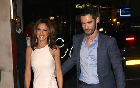 Cheryl with her second husband Jean-Bernard Fernandez-Versini - Credit: Rex