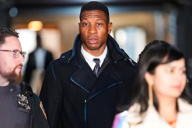 <p>John Nacion/Getty </p> Jonathan Majors