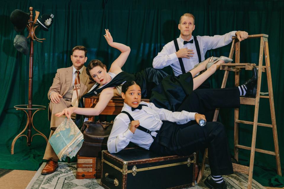 Savannah Rep brings an irreverent parody of Alfred Hitchcock's classic 1935 thriller to the stage.